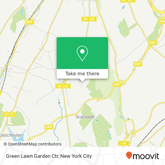 Green Lawn Garden Ctr map