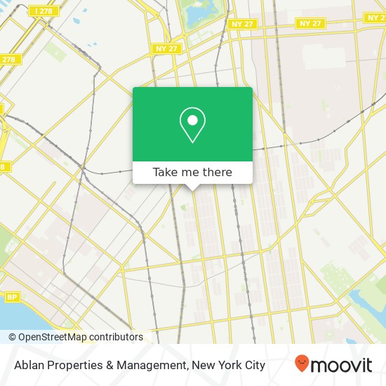 Ablan Properties & Management map
