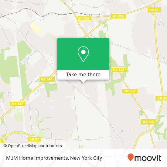 MJM Home Improvements map