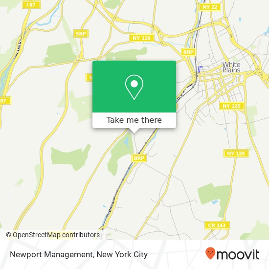 Newport Management map