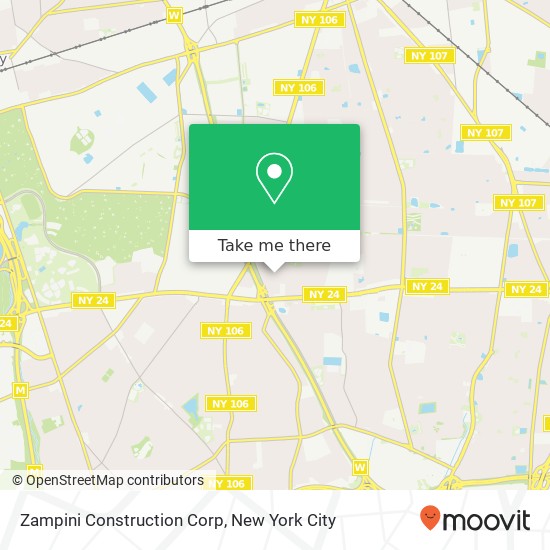Zampini Construction Corp map