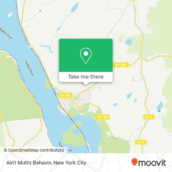 Ain't Mutts Behavin map