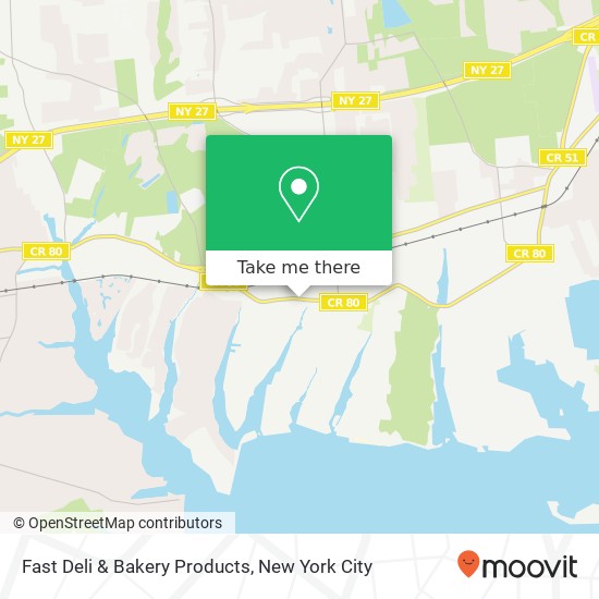 Fast Deli & Bakery Products map