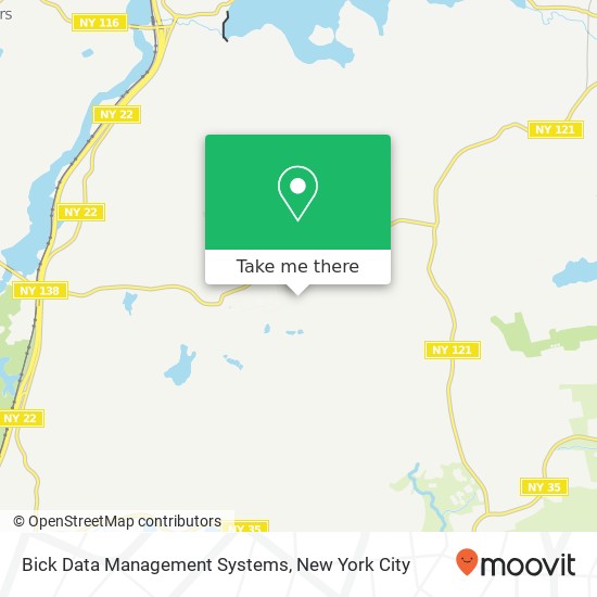 Mapa de Bick Data Management Systems