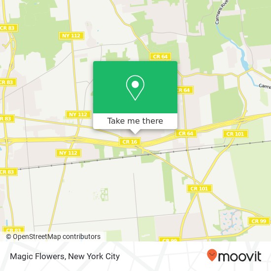 Magic Flowers map