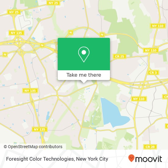 Foresight Color Technologies map