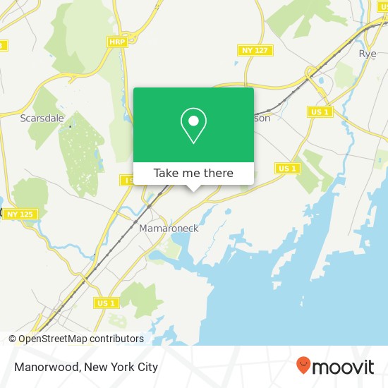Manorwood map