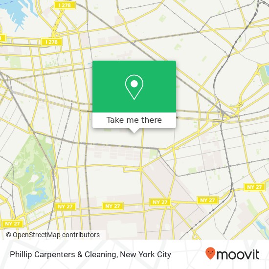 Mapa de Phillip Carpenters & Cleaning