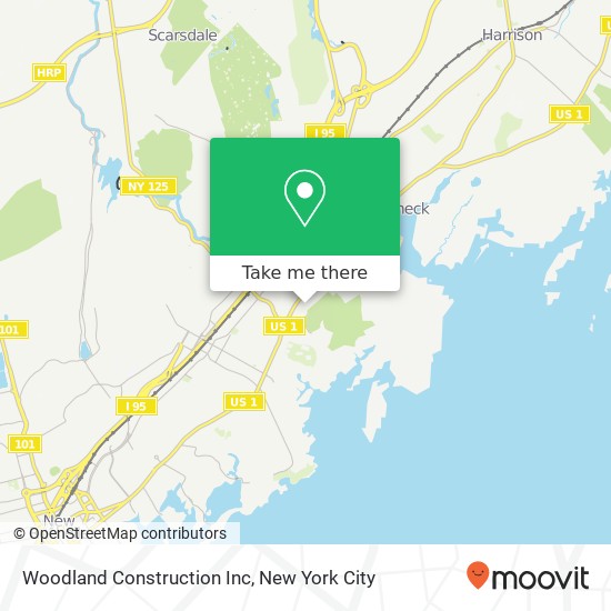 Mapa de Woodland Construction Inc