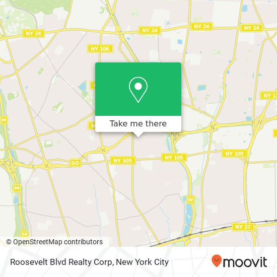 Roosevelt Blvd Realty Corp map