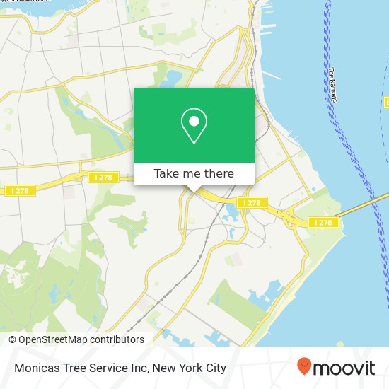Monicas Tree Service Inc map