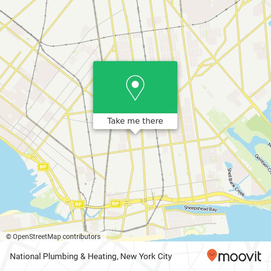 Mapa de National Plumbing & Heating