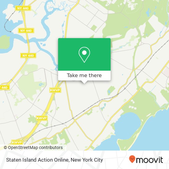 Mapa de Staten Island Action Online
