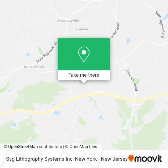 Svg Lithography Systems Inc map
