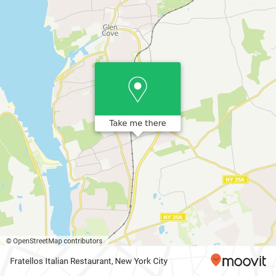 Fratellos Italian Restaurant map
