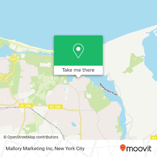 Mapa de Mallory Marketing Inc