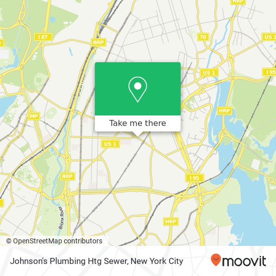 Mapa de Johnson's Plumbing Htg Sewer