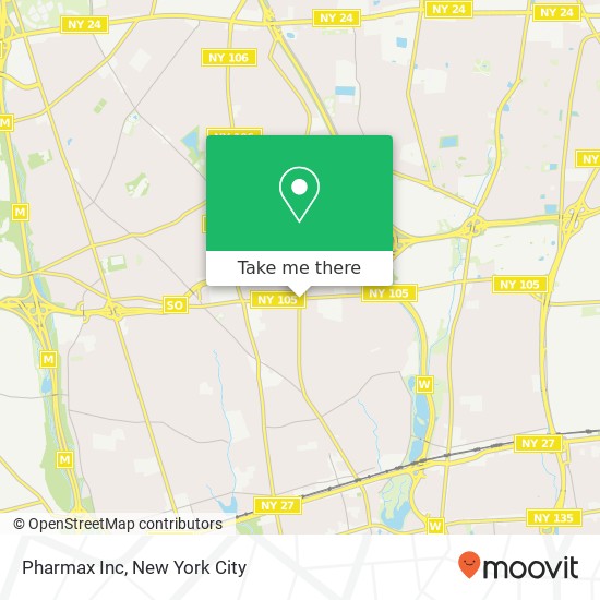 Pharmax Inc map