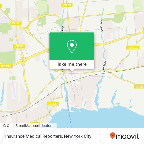 Insurance Medical Reporters map