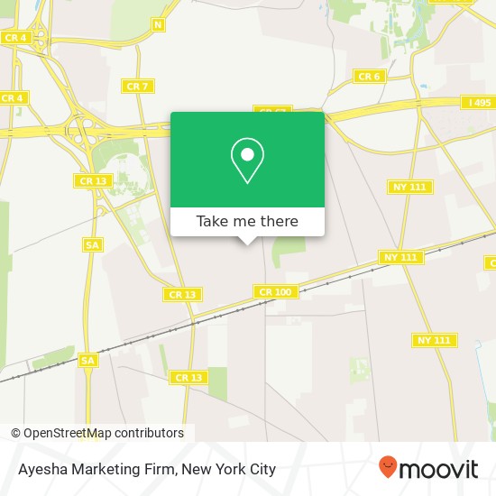 Ayesha Marketing Firm map