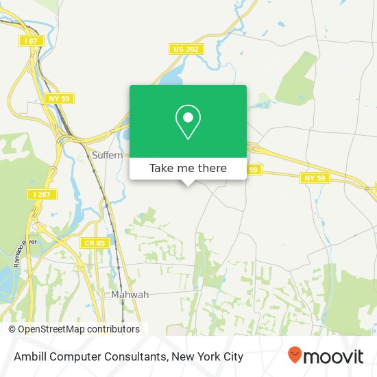 Ambill Computer Consultants map