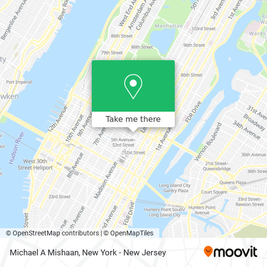 Michael A Mishaan map
