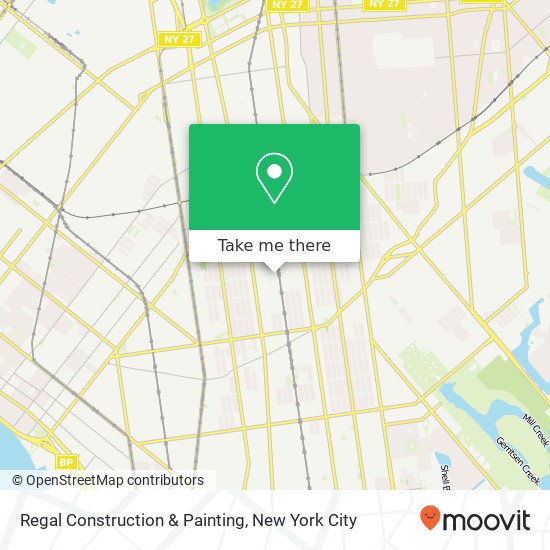 Regal Construction & Painting map