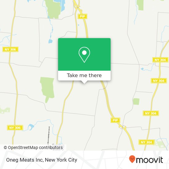 Oneg Meats Inc map