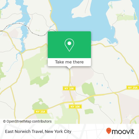 East Norwich Travel map