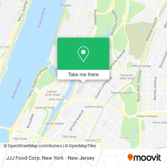JJJ Food Corp map