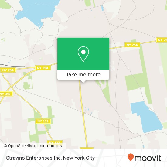 Stravino Enterprises Inc map