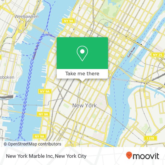 New York Marble Inc map