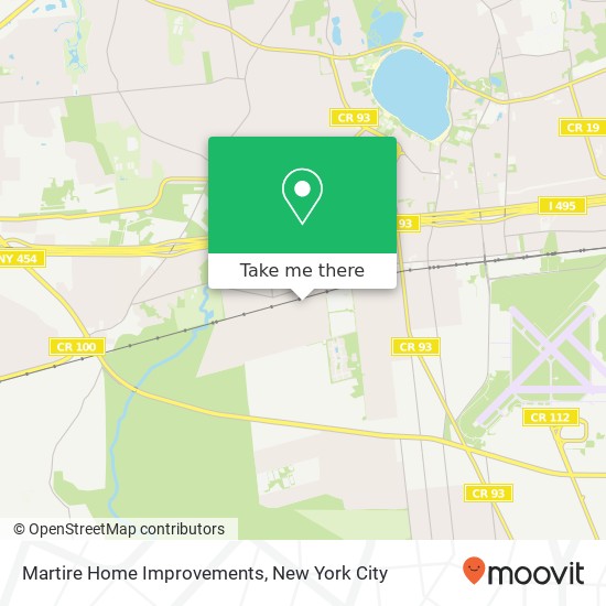 Mapa de Martire Home Improvements