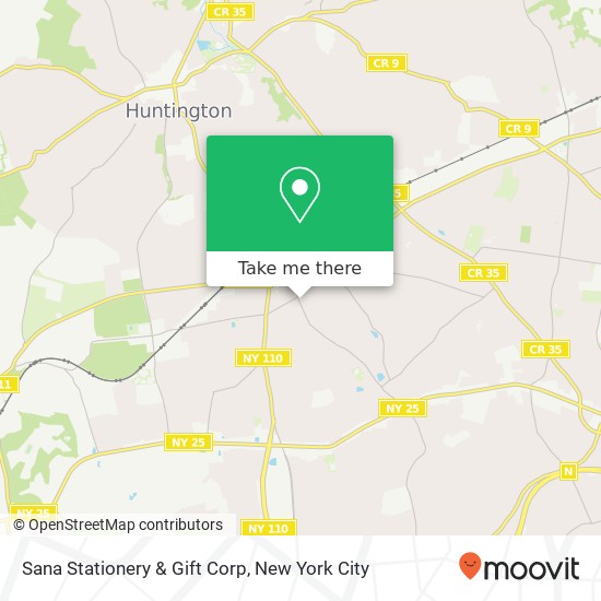 Mapa de Sana Stationery & Gift Corp