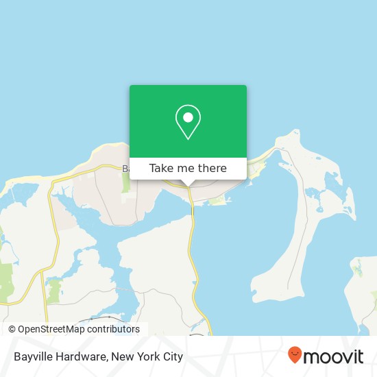 Mapa de Bayville Hardware