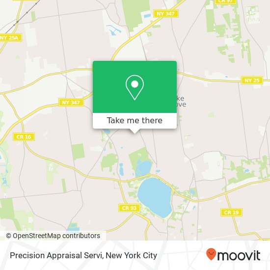 Precision Appraisal Servi map