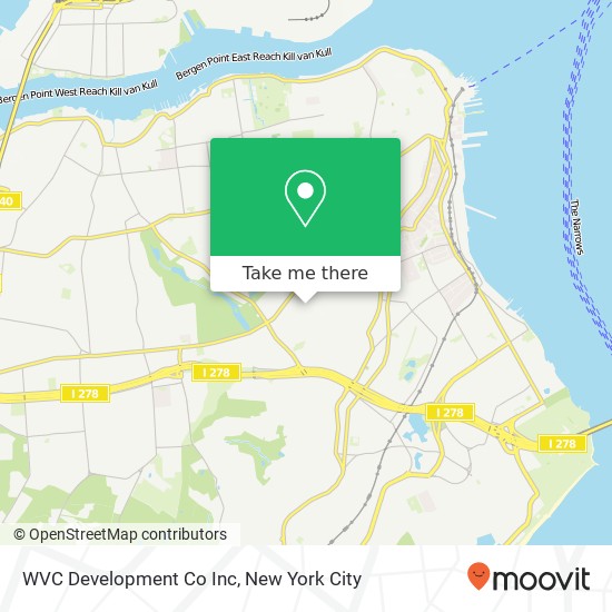 Mapa de WVC Development Co Inc