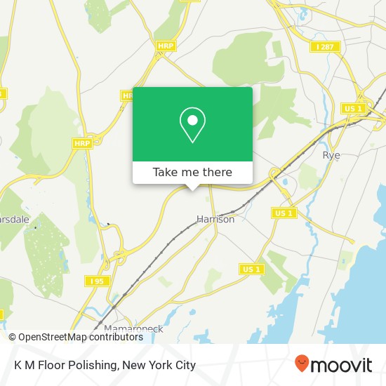 K M Floor Polishing map