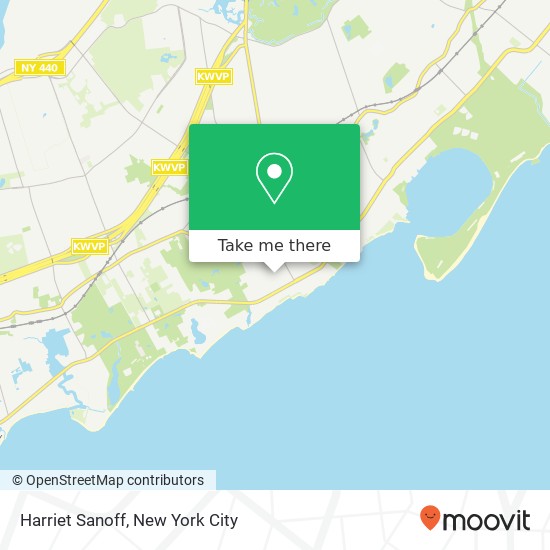 Harriet Sanoff map