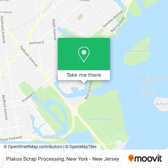 Plakos Scrap Processing map