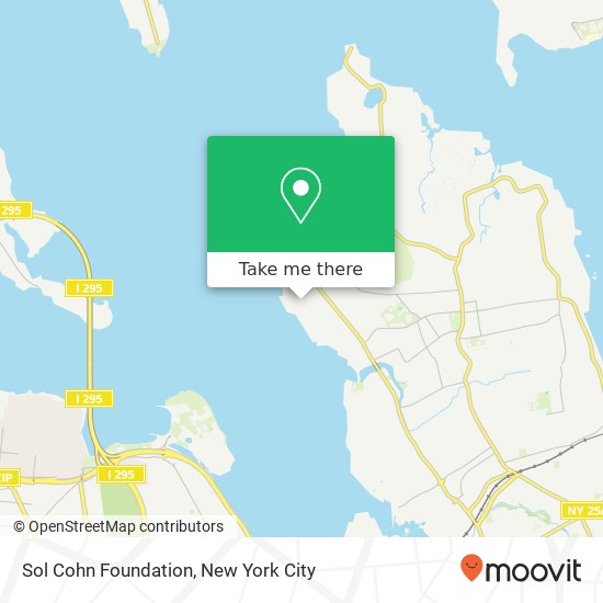 Sol Cohn Foundation map