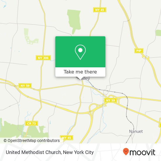 Mapa de United Methodist Church