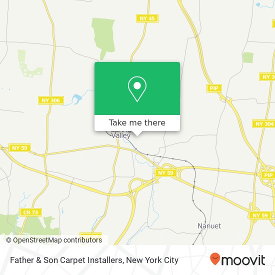Father & Son Carpet Installers map