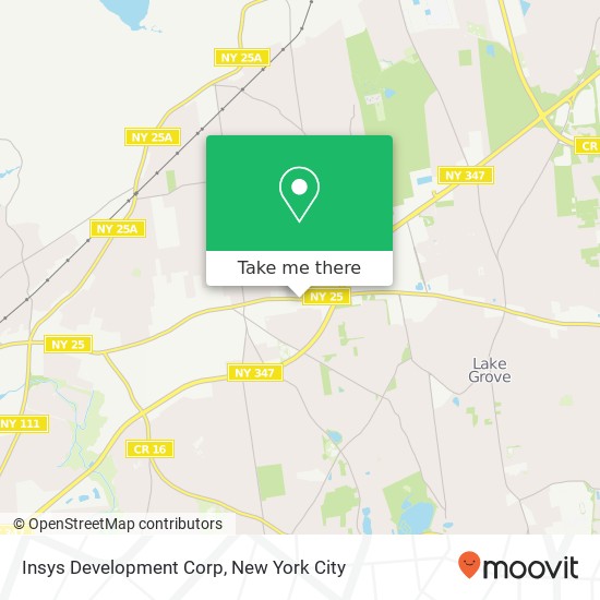 Insys Development Corp map