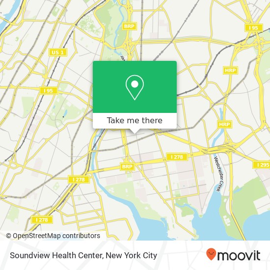 Mapa de Soundview Health Center