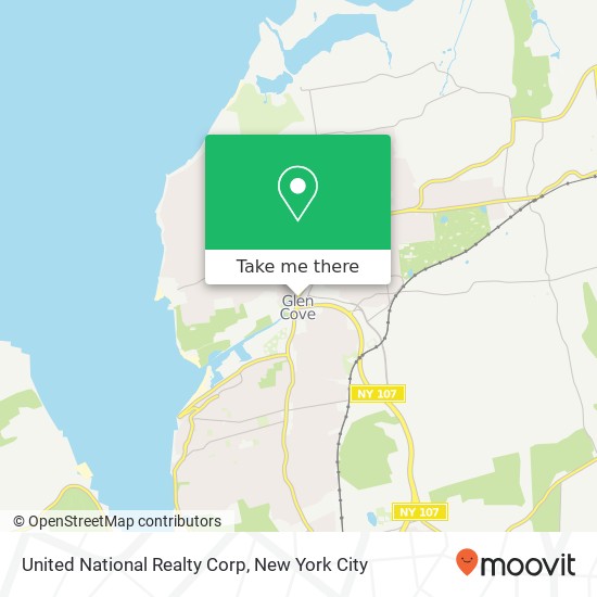 United National Realty Corp map