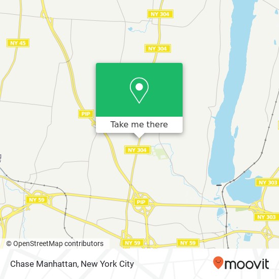 Chase Manhattan map