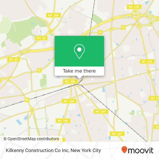 Kilkenny Construction Co Inc map