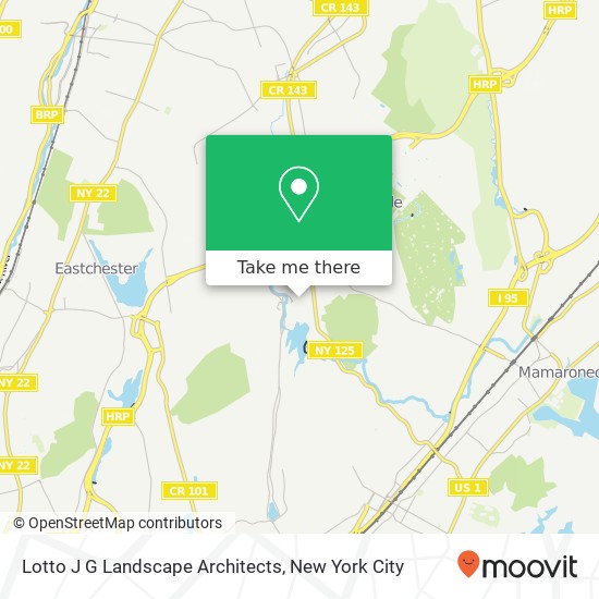 Lotto J G Landscape Architects map
