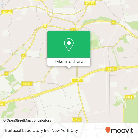 Mapa de Epitaxial Laboratory Inc